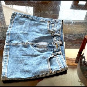 Jean Mini Skirt